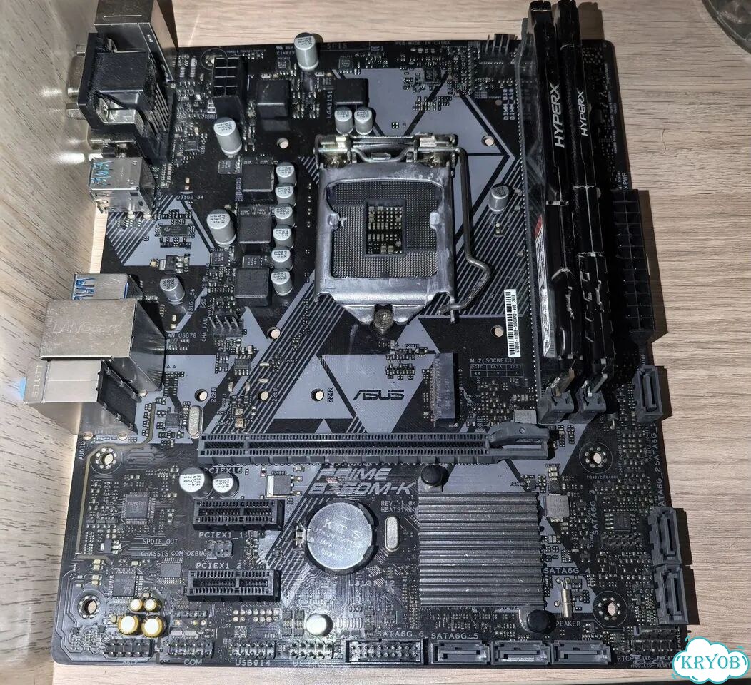 Плата Asus prime b360m-k + оперативка 12гб фото 1