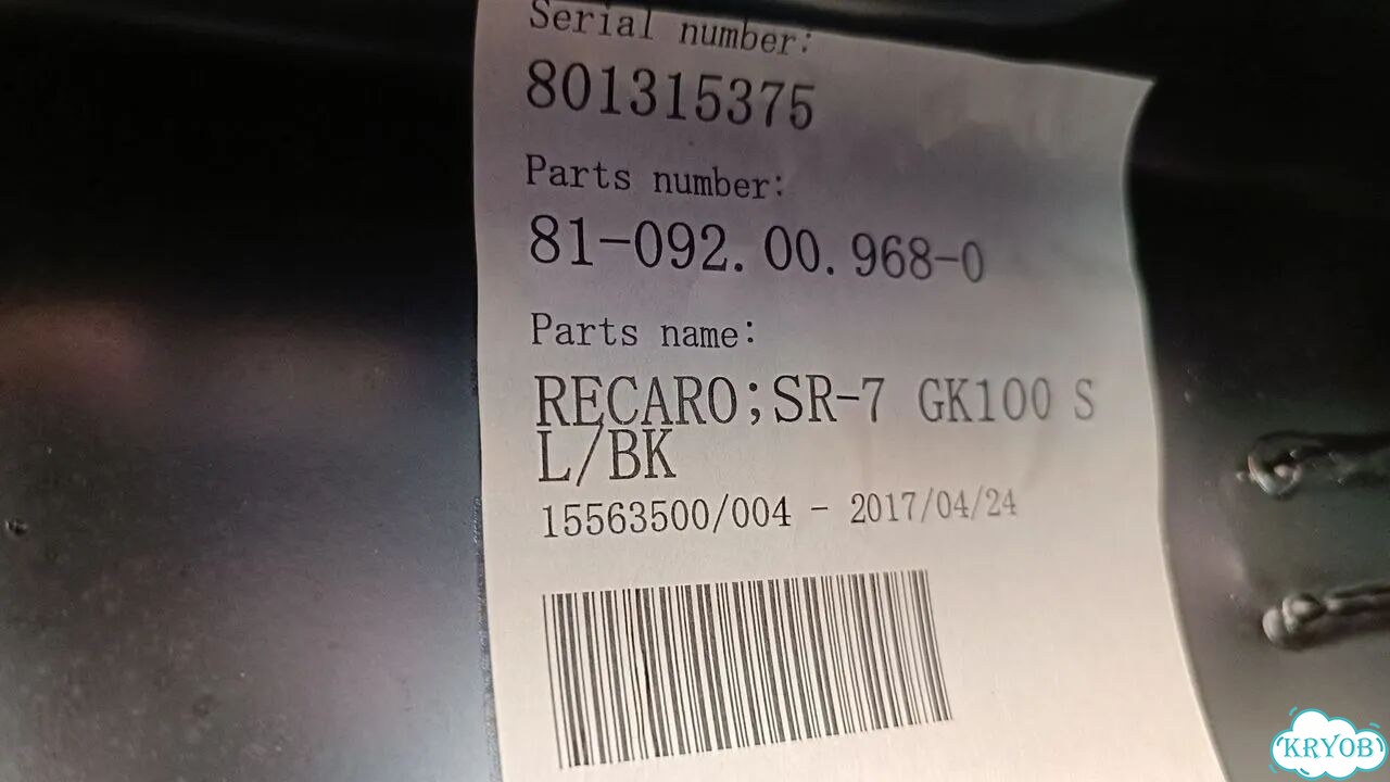 Сидение recaro + салазки для Subaru фото 10