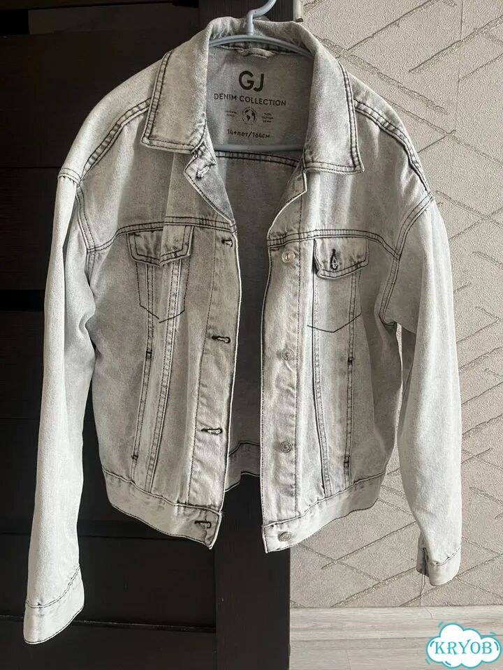 Джинсовая куртка для девочки 1.64 gloria jeans фото 1