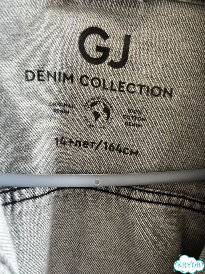 Джинсовая куртка для девочки 1.64 gloria jeans фото 2