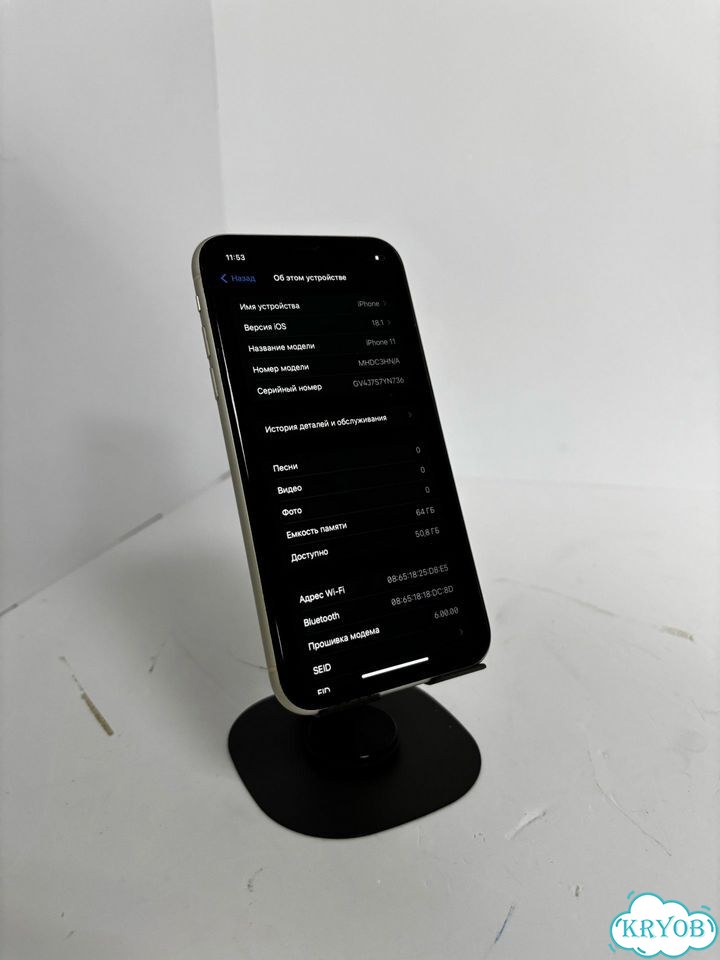iPhone 11, 64 ГБ, SIM + eSIM фото 3