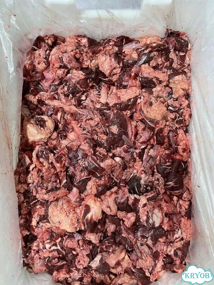 Мясная обрезь, Щека, Мясо для собак, Субпродукты фото 1