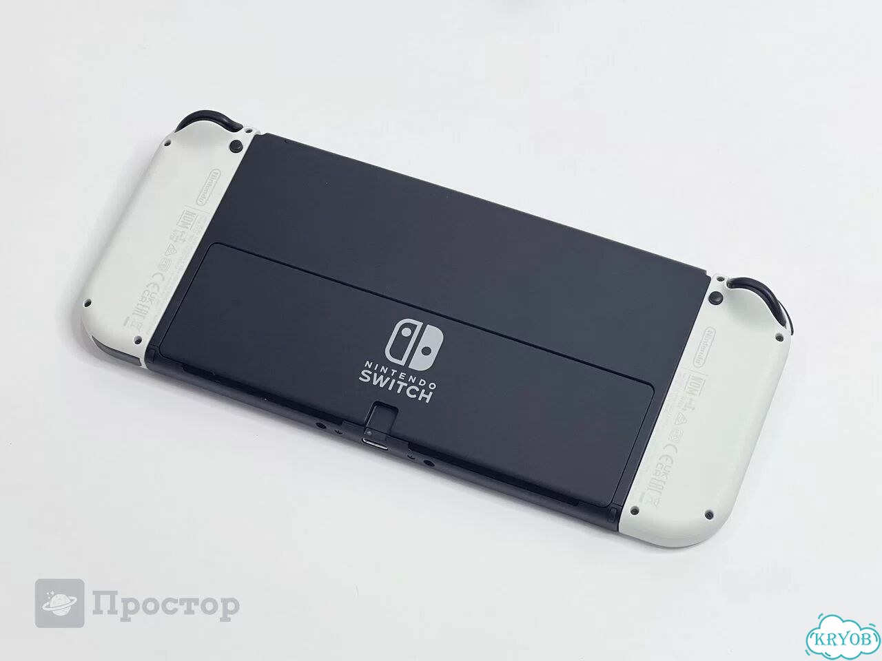 Nintendo Switch oled, Чипован, 256 гб, Белый фото 3