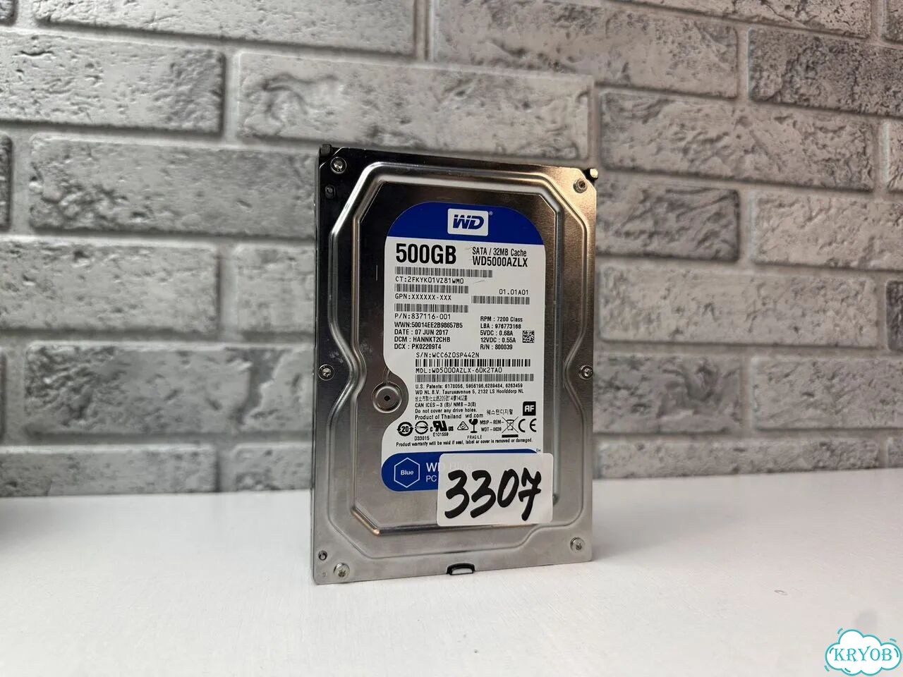 Жесткий Диск HDD 3.5 WD Blue 500GB фото 1