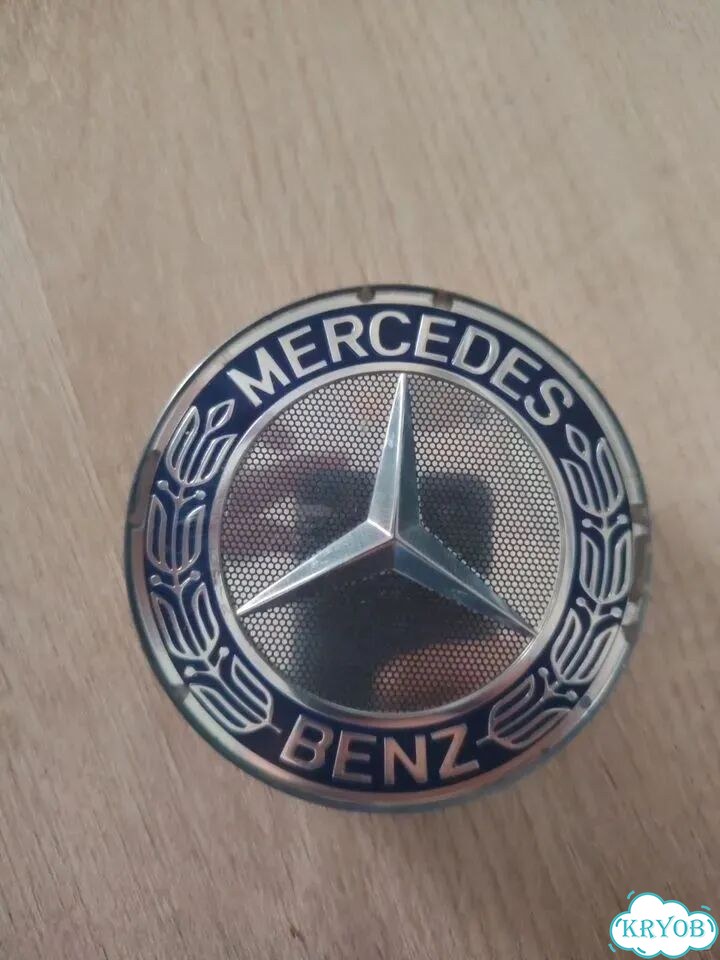 Значок mercedes на капот фото 1