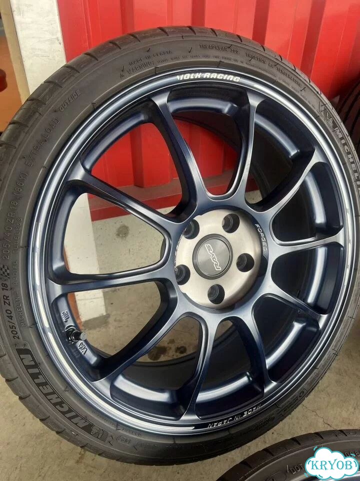 Кованые диски Rays Volk Racing ZE40 7.5×R18 5×112 фото 7