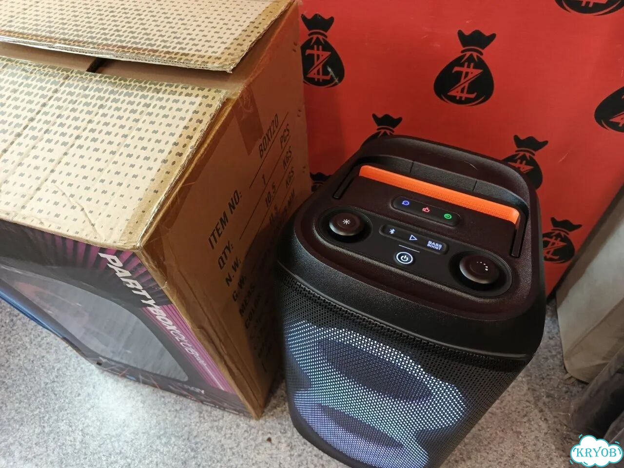 Колонка JBL Party box 120 фото 3