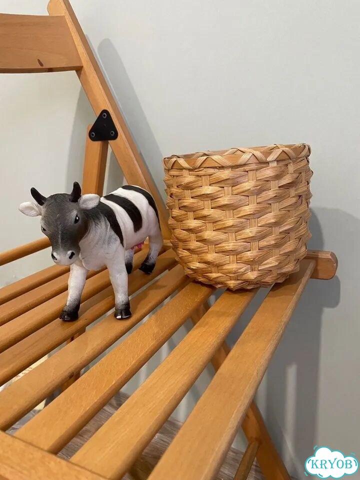 Горшок для цветов IKEA из бамбука фото 1