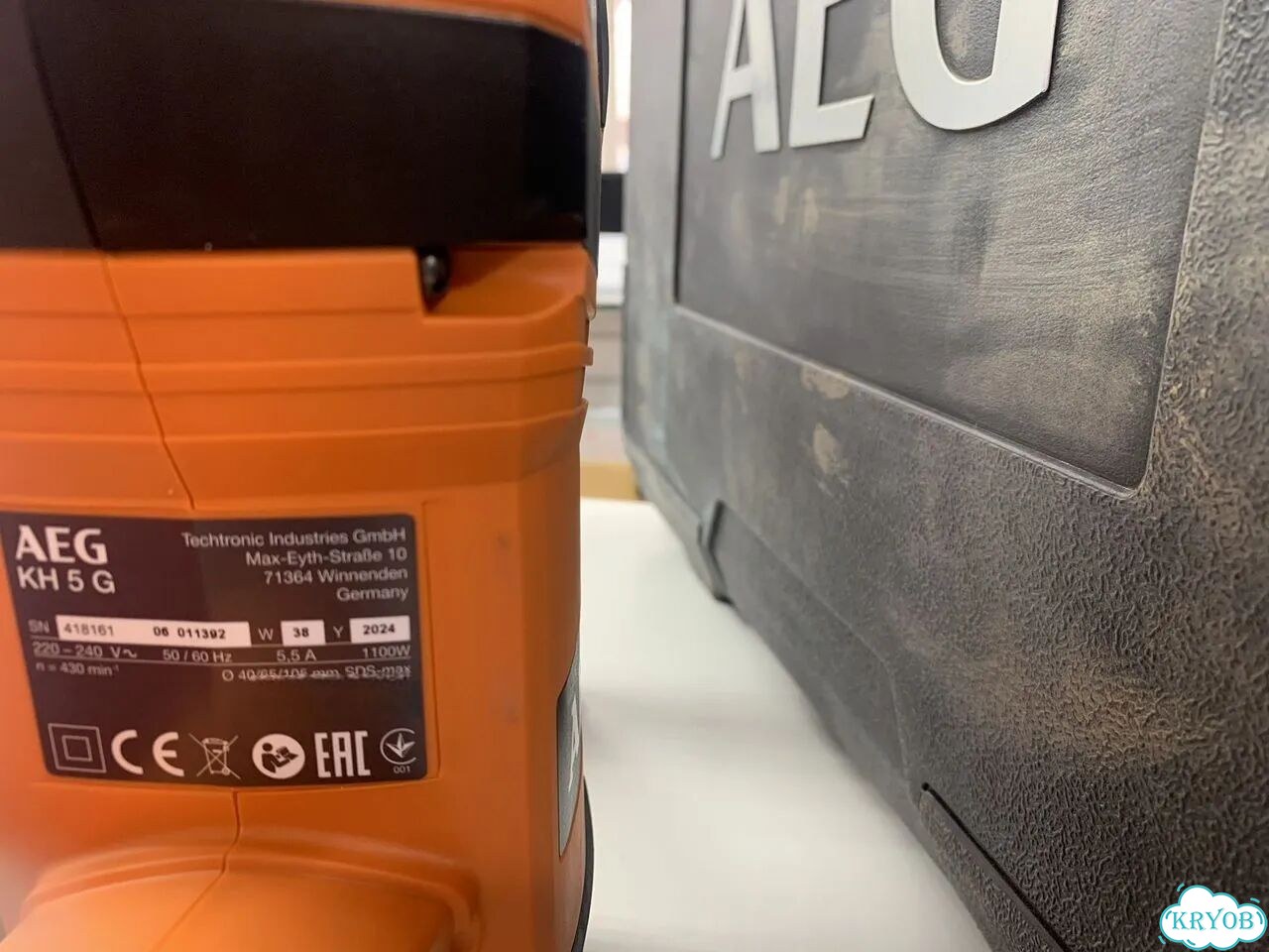 Перфоратор AEG KH 5g фото 3