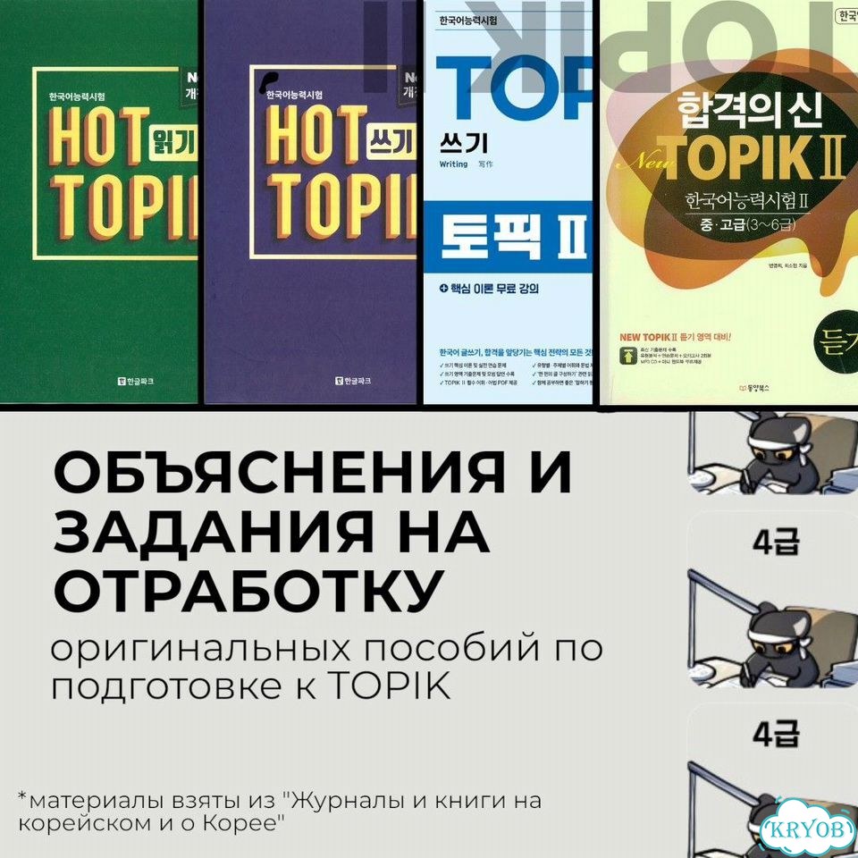 Курс по подготовке к Topik 2 на Edvibe фото 4