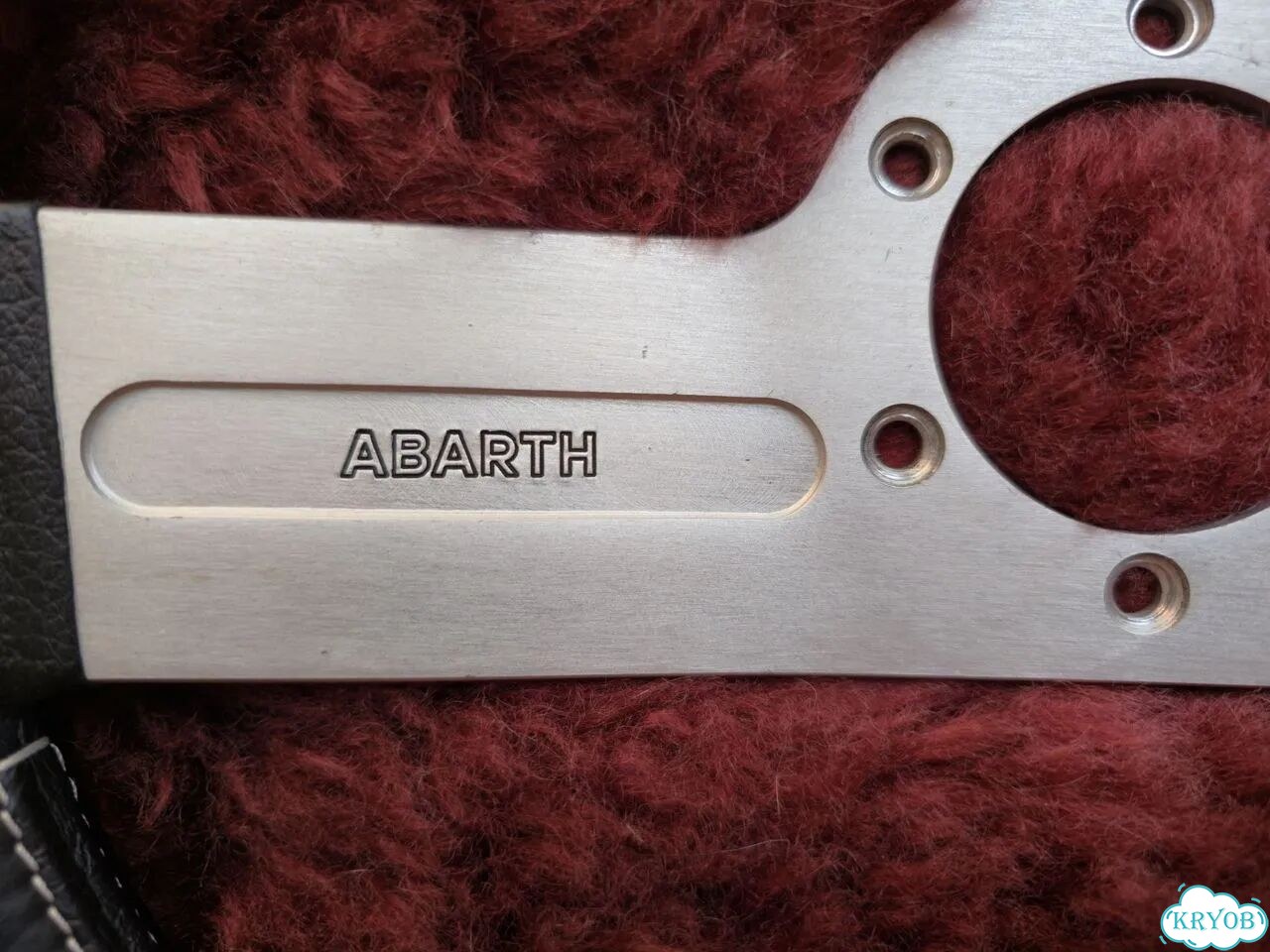 Винтажный руль Abarth Boomerang 350мм 70-х фото 5