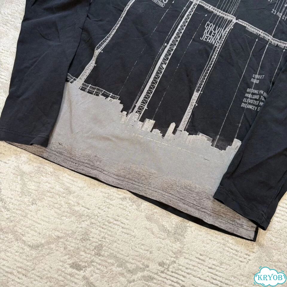 Лонгслив Calvin Klein Jeans XL Rare Оригинал фото 5