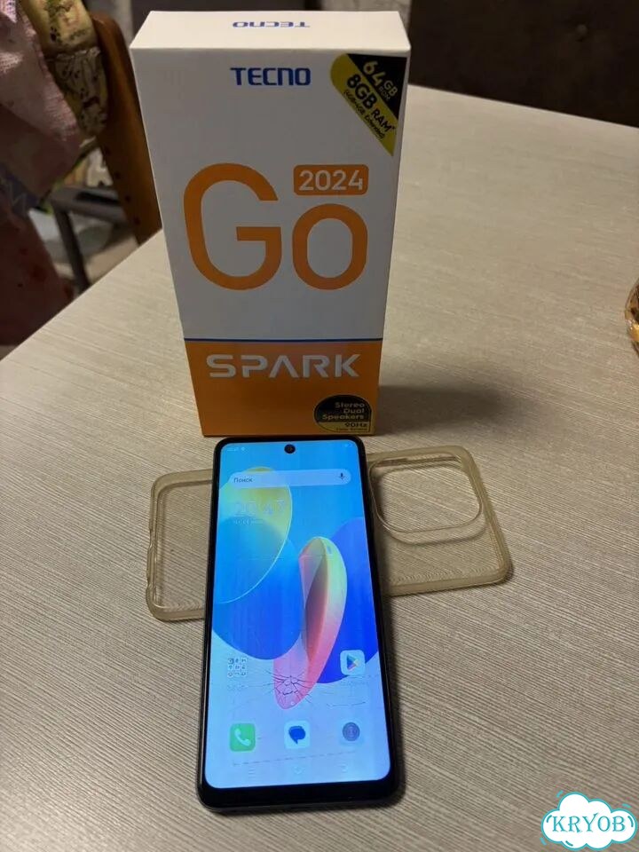 TECNO Spark Go 2024, 4/64 ГБ, 2 SIM фото 1