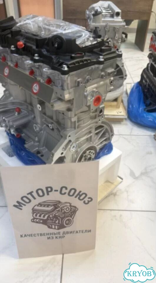 Двигатель новый G4NA old Hyundai Kia фото 5