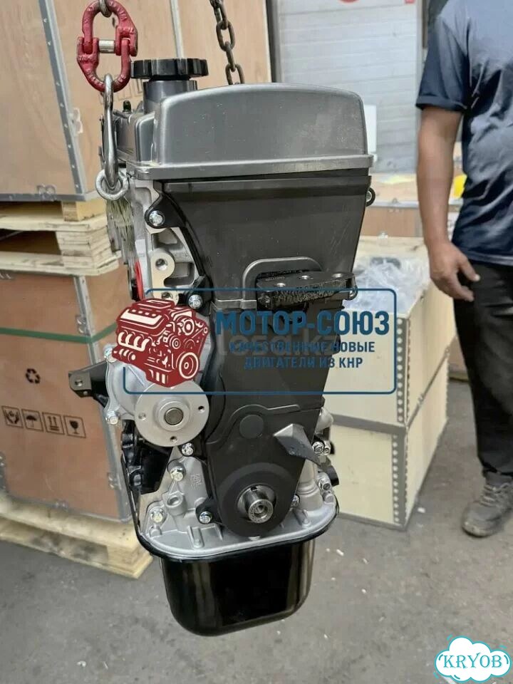 Двигатель новый LF481Q3 Lifan Solano фото 3