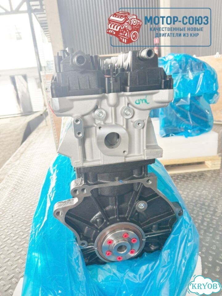 Двигатель новый sqre4G16 Chery фото 4