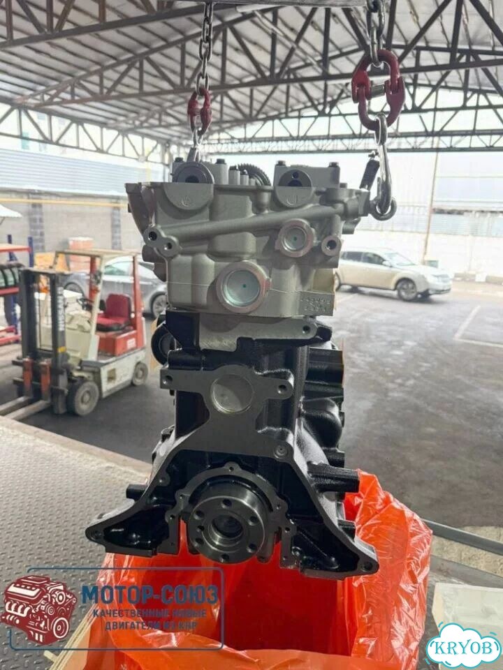Двигатель новый 4D56U Mitsubishi фото 3