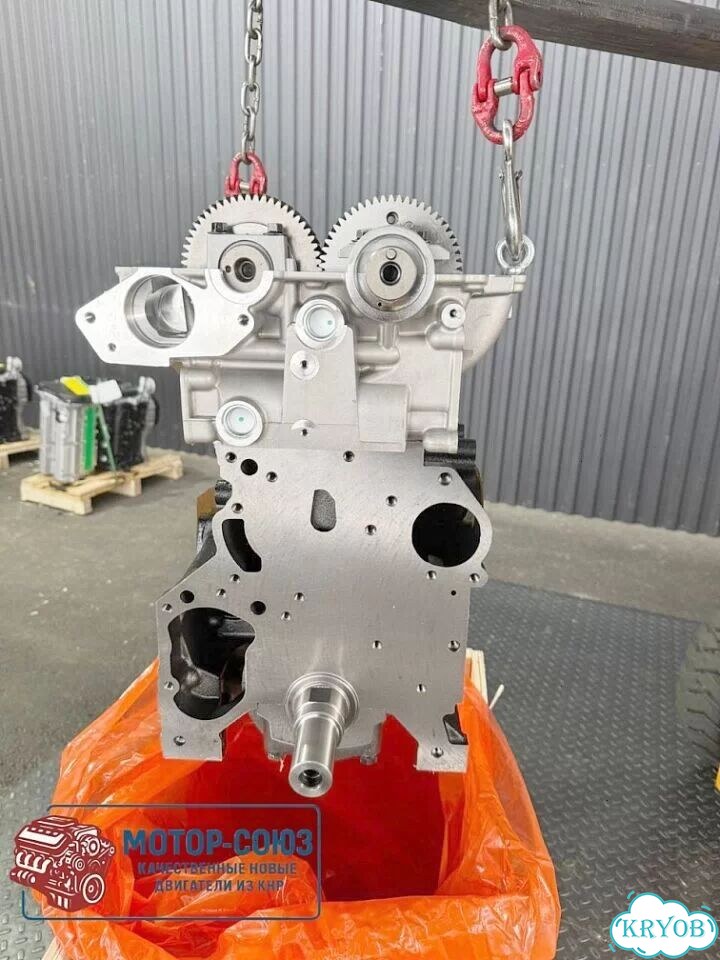 Двигатель новый 4D56U Mitsubishi фото 6