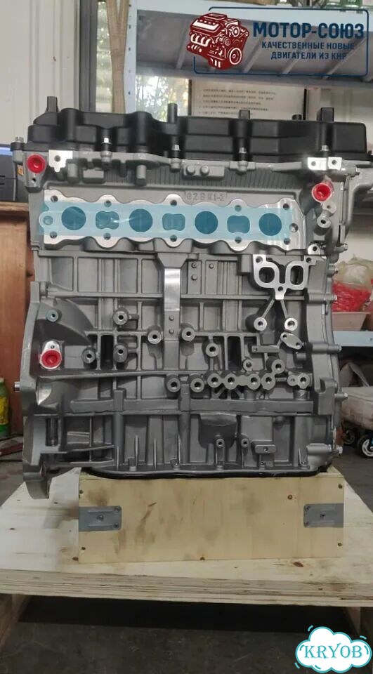 Двигатель новый G4KJ дорест Hyundai KIA фото 1