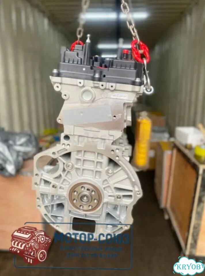 Двигатель новый G4KH рест Hyundai / KIA фото 3