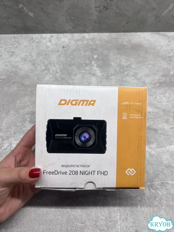 Видеорегистратор новый Digma + карта памяти 32Гб фото 1