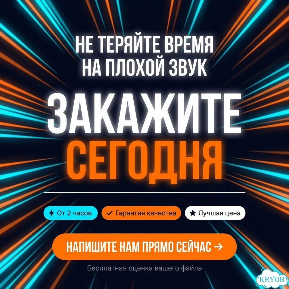 Обработка голоса,удаление шумов,эхо,сведение фото 7
