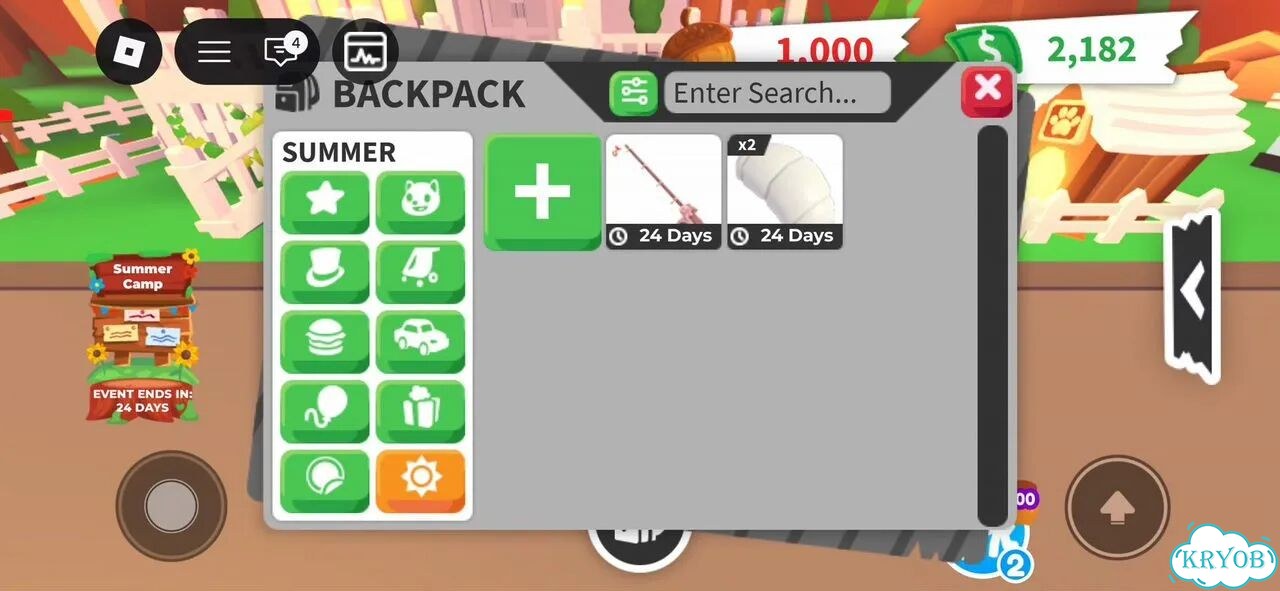 Инвентарь Adopt Me, Roblox фото 1