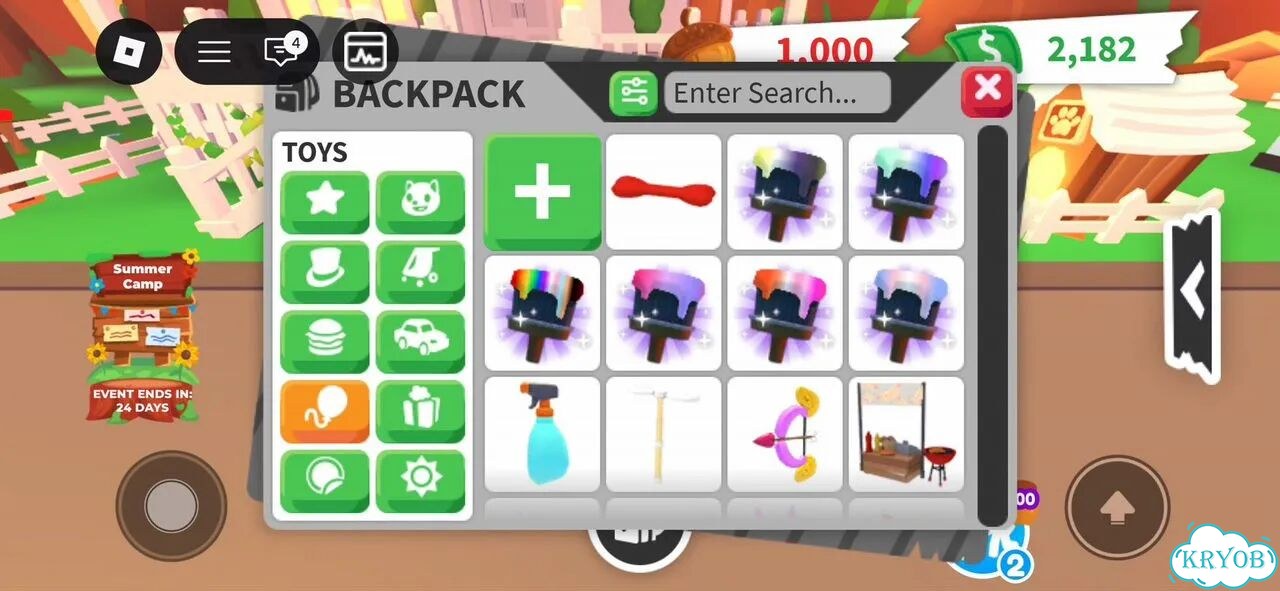 Инвентарь Adopt Me, Roblox фото 4