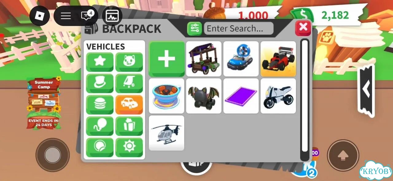 Инвентарь Adopt Me, Roblox фото 5