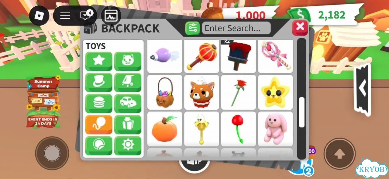 Инвентарь Adopt Me, Roblox фото 6