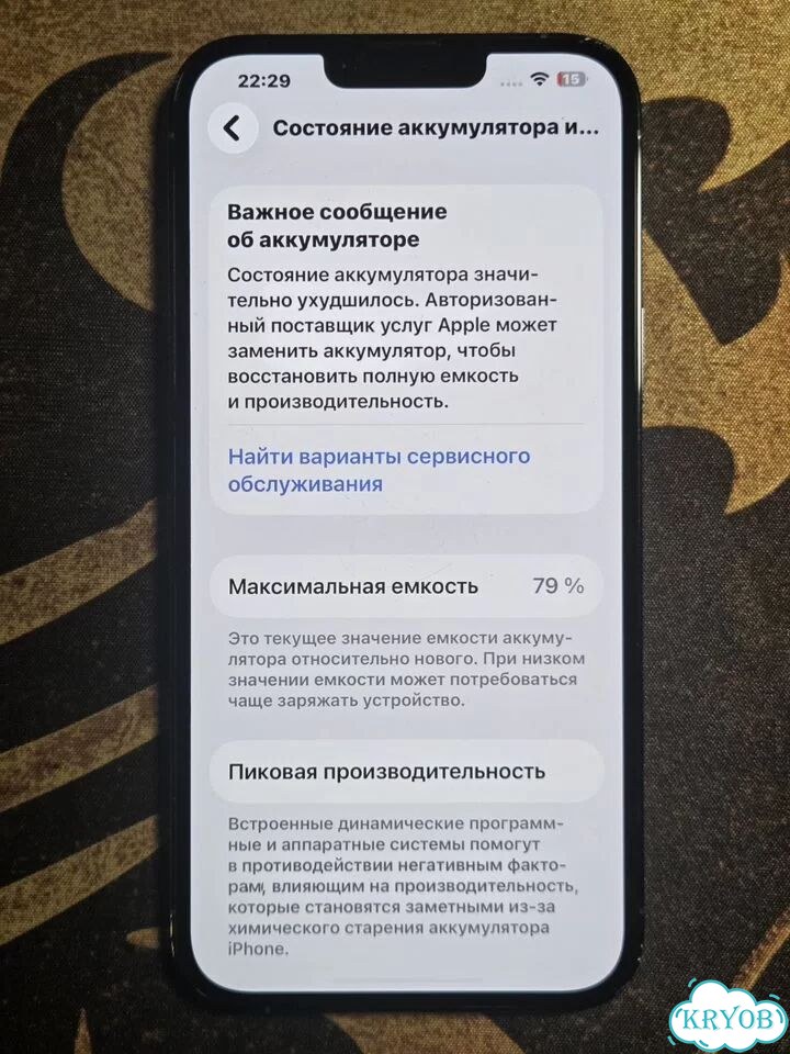 iPhone 13 Pro Max, 256 ГБ, SIM + eSIM фото 5