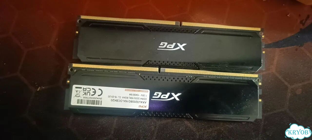 Оперативная память ddr4 16gb 3200 xpg фото 1