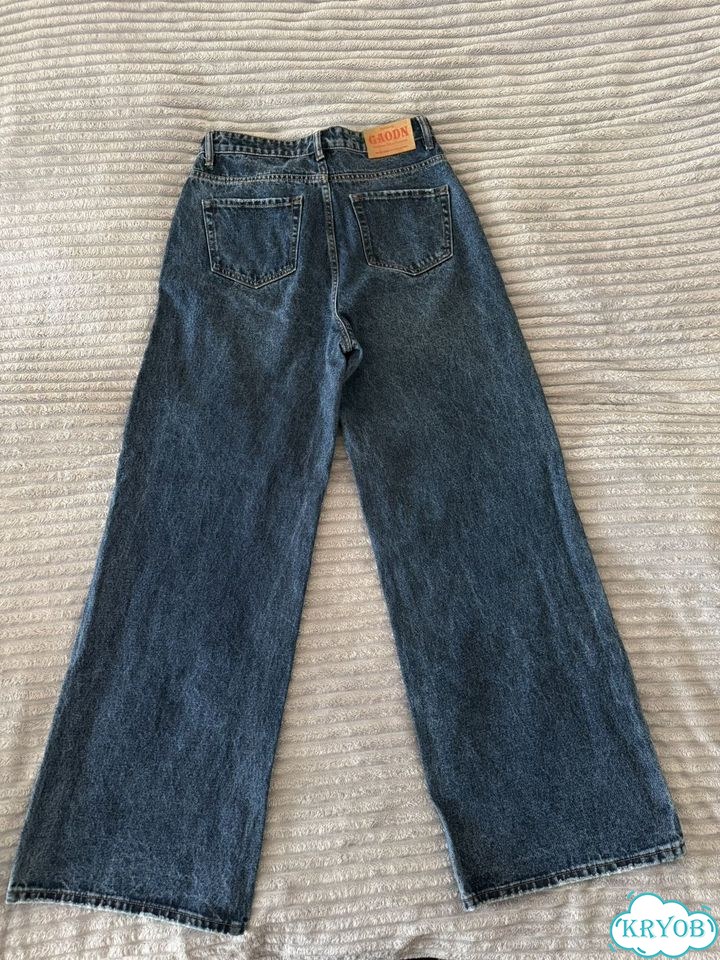 Джинсы женские клеш XL фото 4