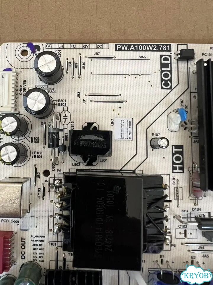 Плата питания PW.A100W2.781 тв yndx-00074 фото 2
