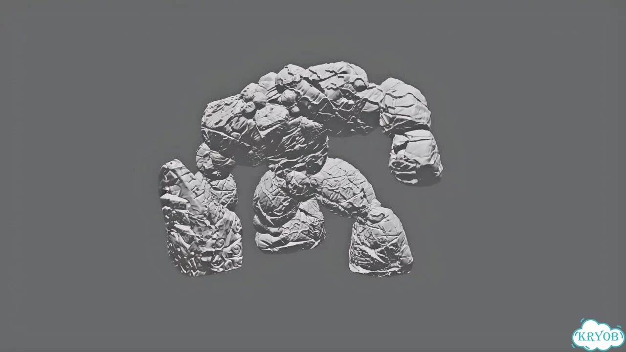 Элементали—3D-печать магических существ 7 моделей фото 1