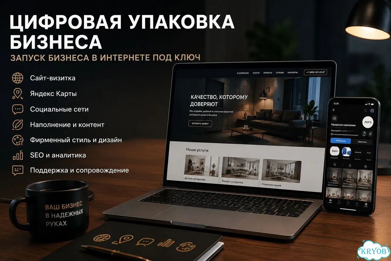 Цифровая упаковка бизнеса фото 1