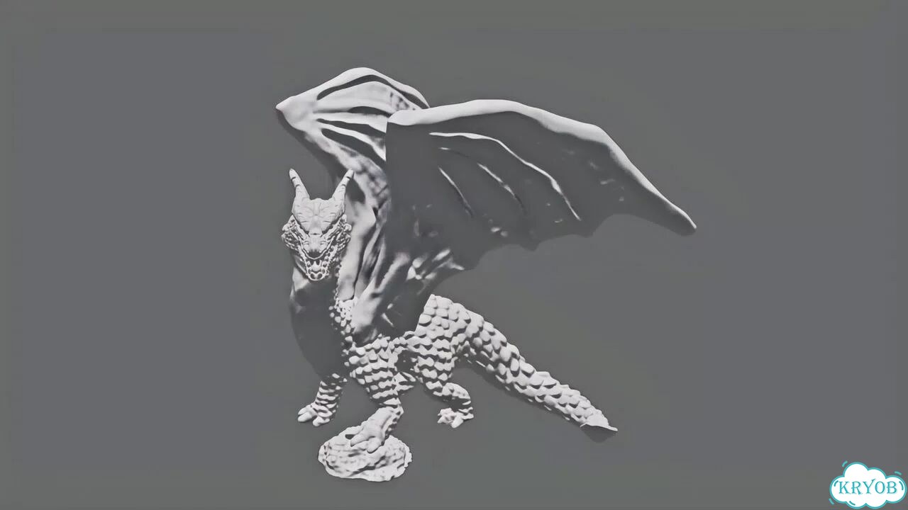 Драконы — 3D-печать фигурок 35 моделей фото 3