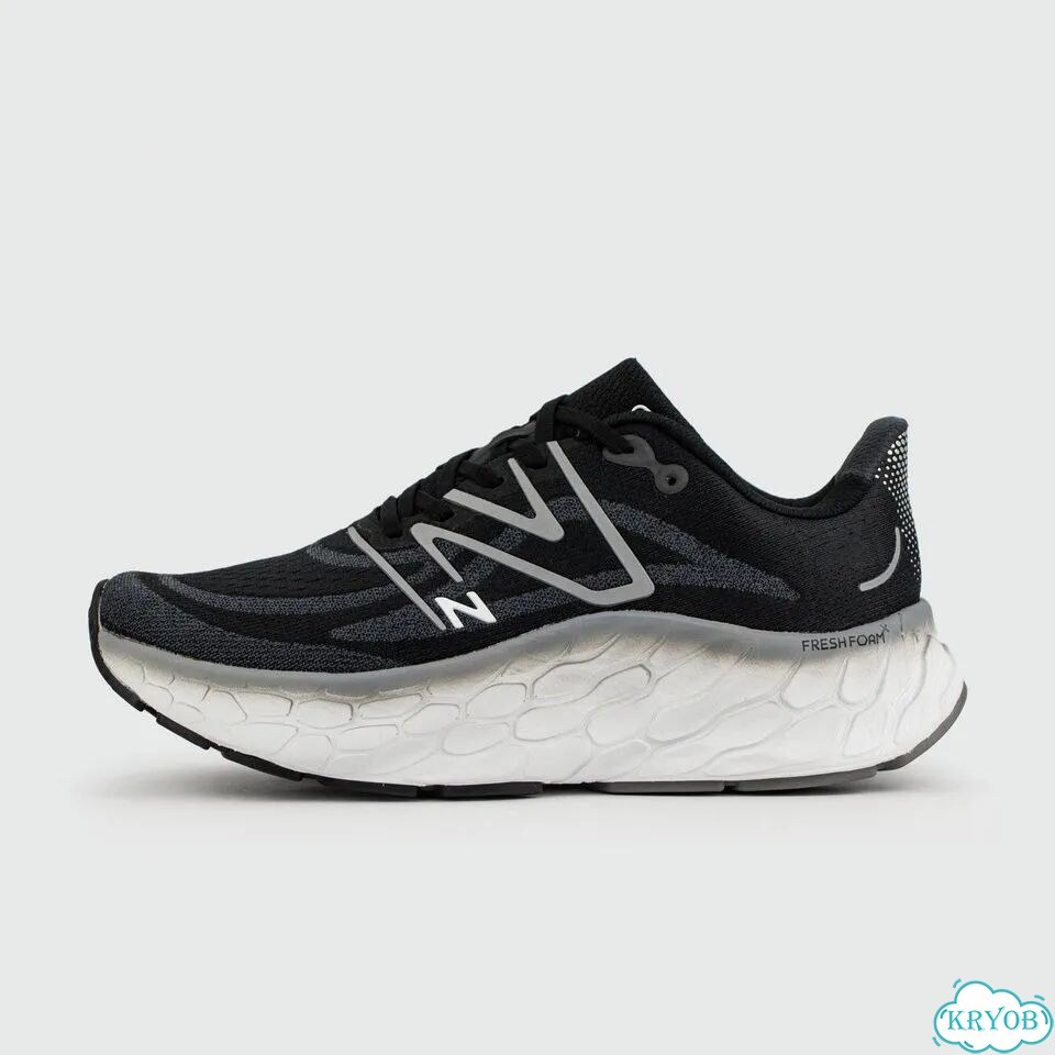 Кроссовки New Balance Fresh Foam x More V4 Black White фото 1