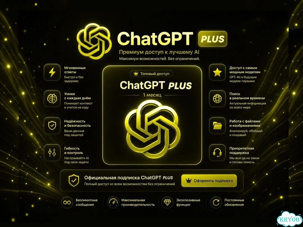 Подписка Chat GPT 5 Plus 1 месяц фото 3