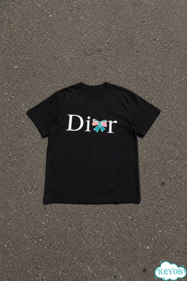 Футболка Dior с бантиком фото 1