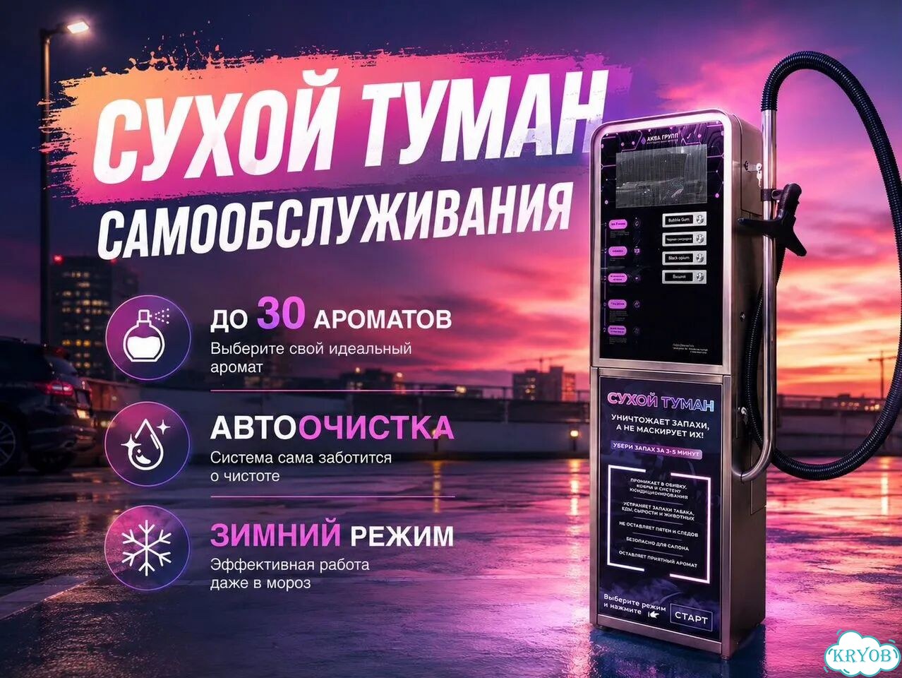 Автомат сухого тумана CleanFog Prime-10 фото 1