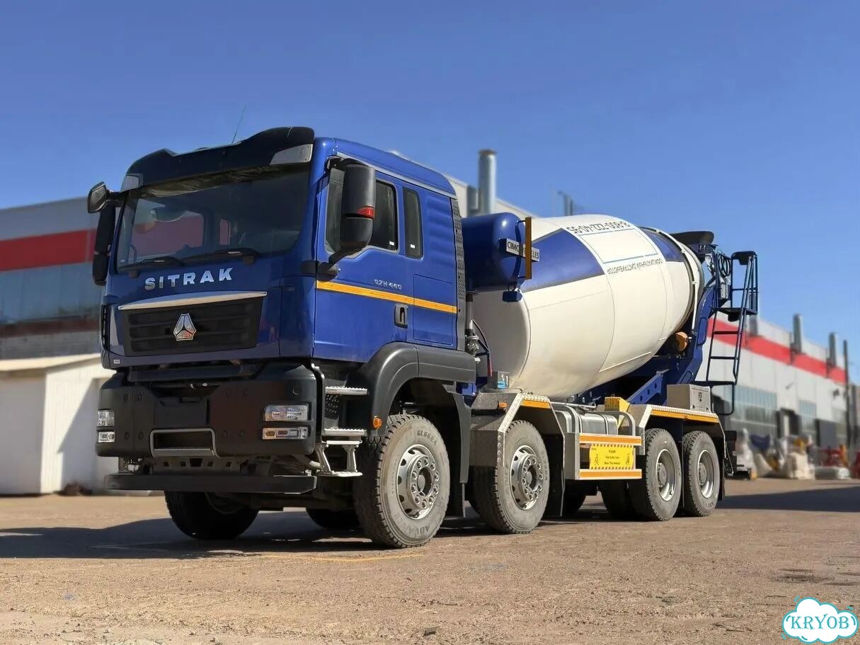 Автобетоносмеситель SITRAK C7H ZZ5316GJBV306ME 8×4, 2026 фото 1