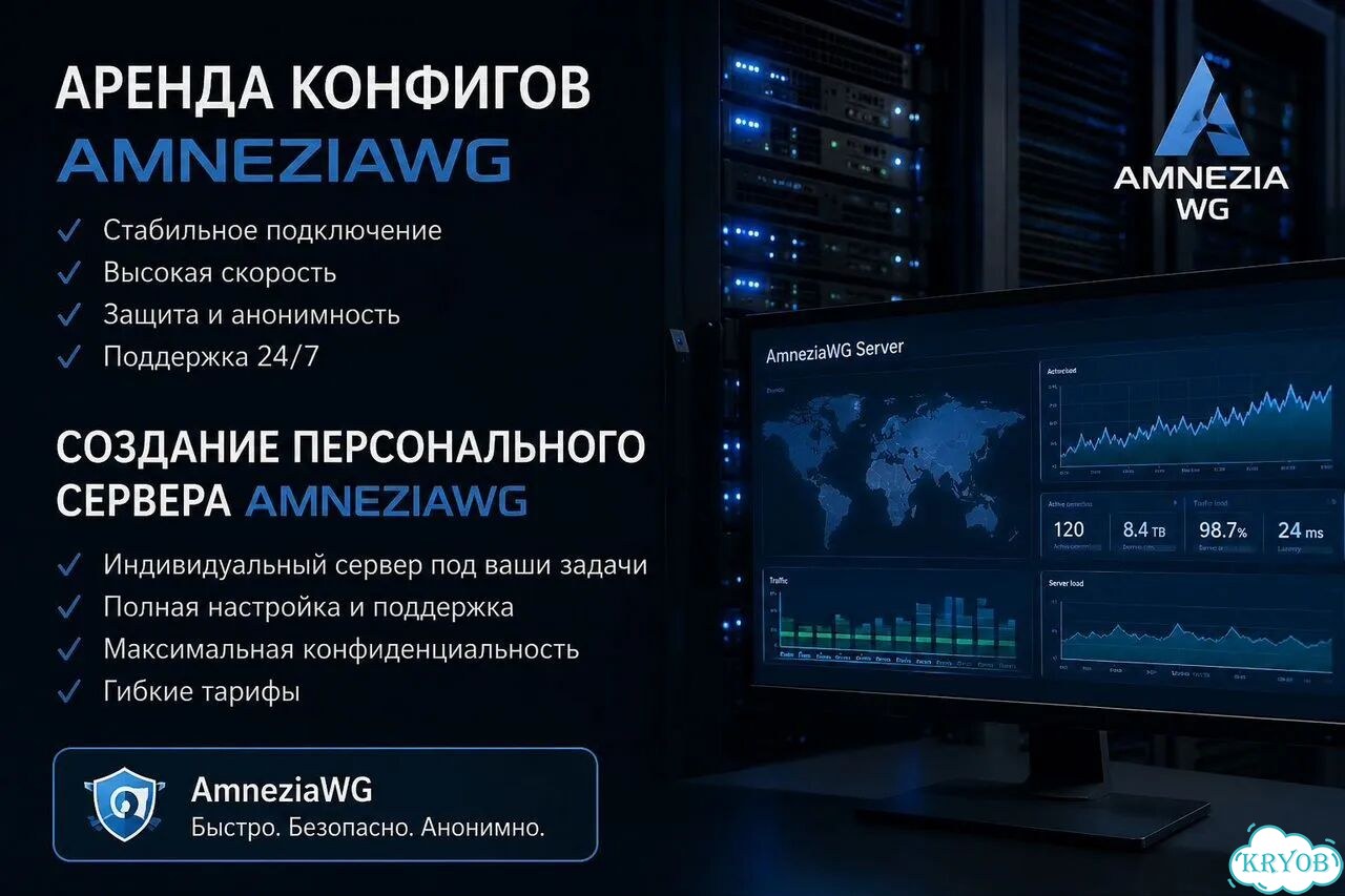 Amnezia wg конфиг/сервер фото 1