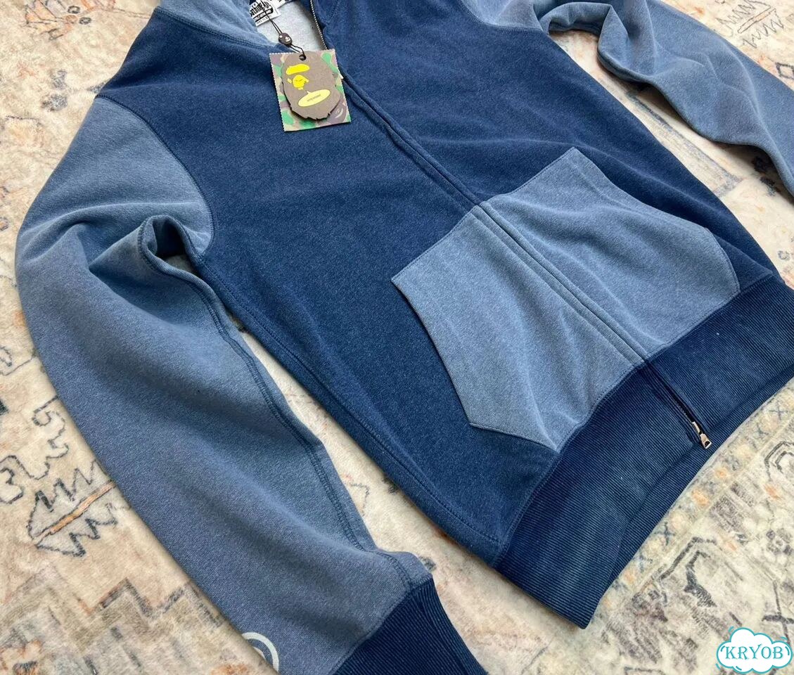 Bape Indigo Худи фото 5