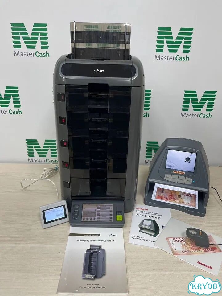 Счетчик банкнот / Сортировщик банкнот SBM SB-5000 фото 4