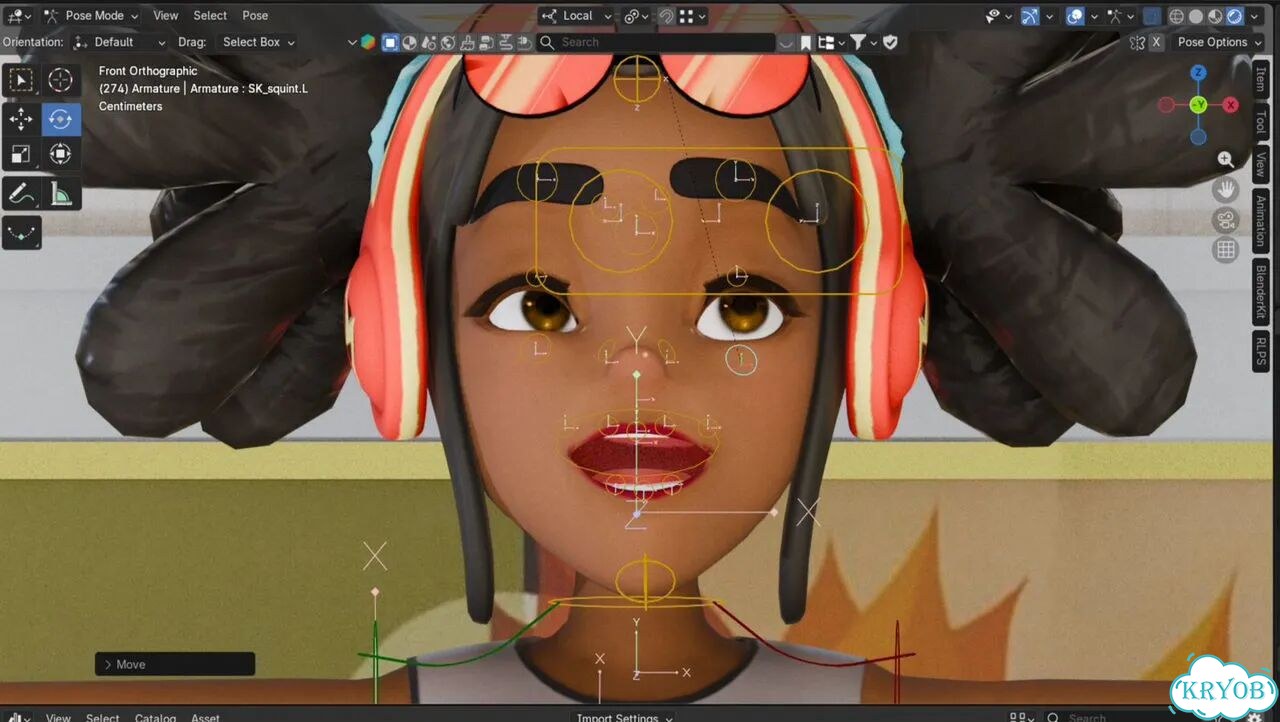 Риг для персонажа в Blender фото 2