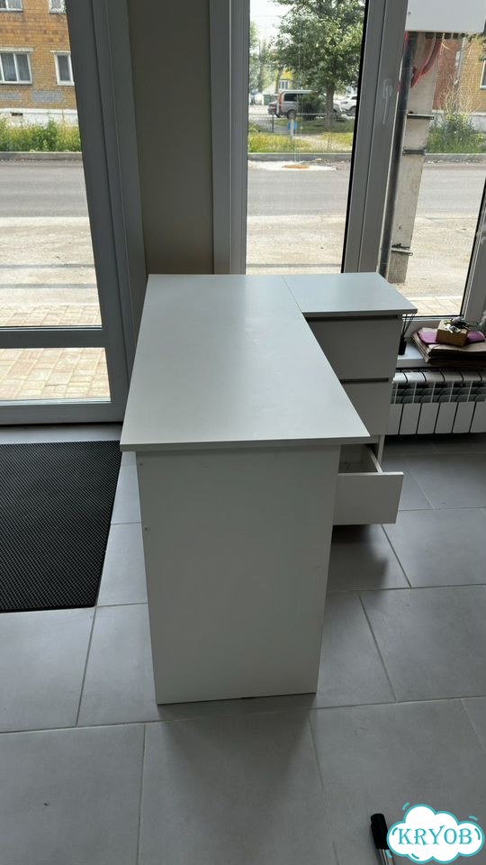 Угловой письменный стол компьютерный универсальный фото 4
