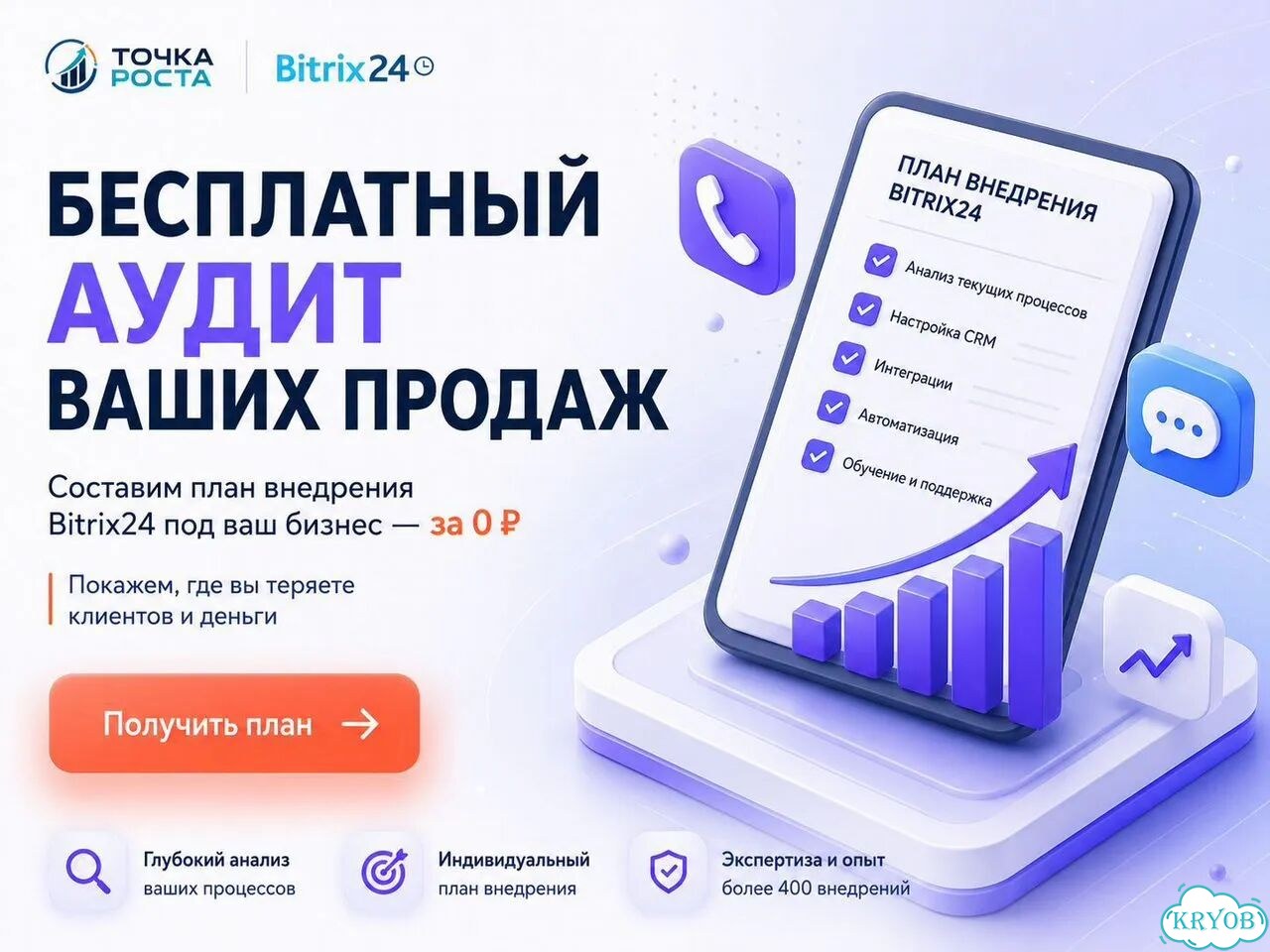 Битрикс24 / Bitrxi24 - Внедрение / Сопровождение фото 7