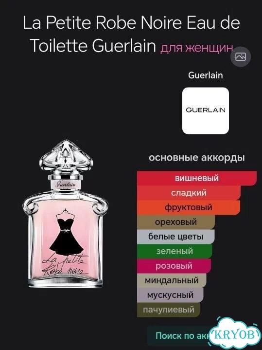 Духи женские Guerlain La Petite Robe Noire фото 4