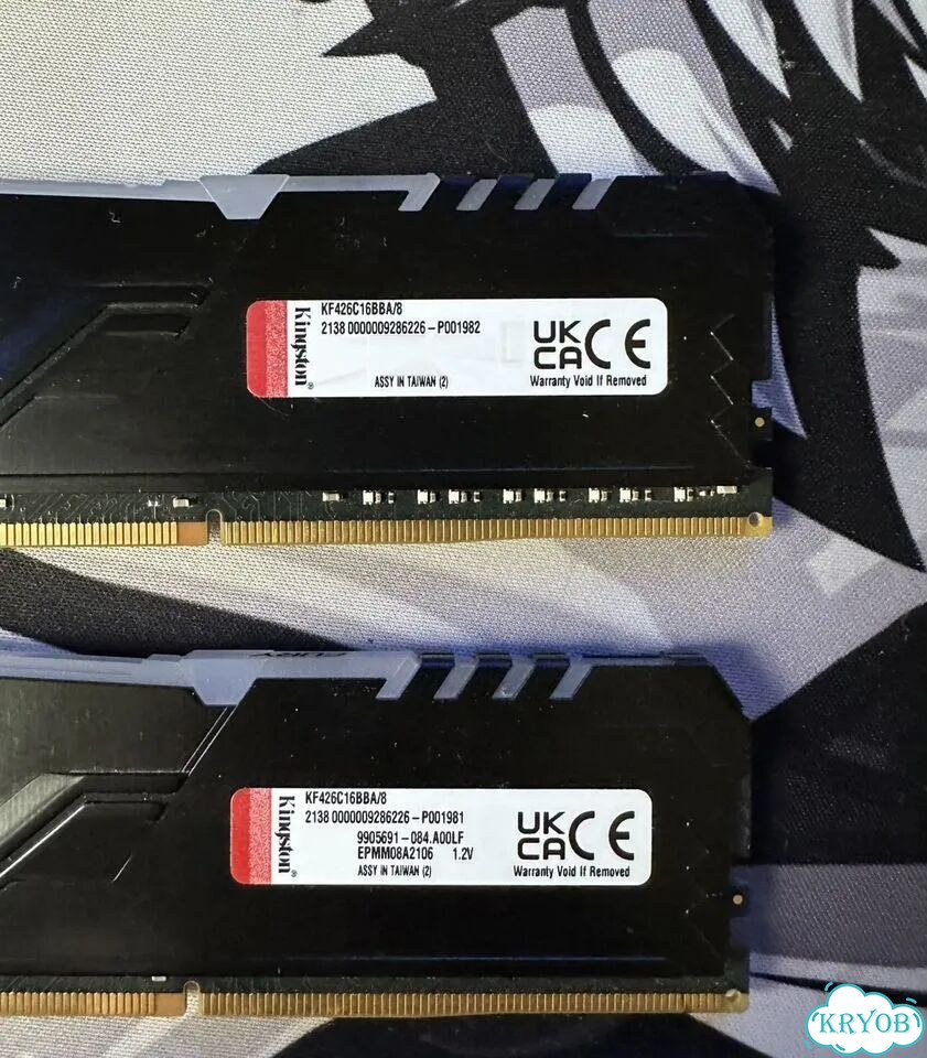 Оперативная память Kingston Fury beast ddr4 16gb фото 4